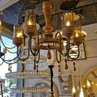 انواع لوستر چوبی فرانسوی نئوکلاسیک