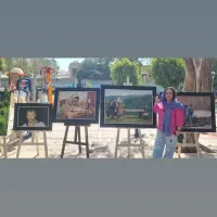 طراحی ونقاشی چهره سیاه‌قلم و رنگی سفارشی و حرفه‌ای