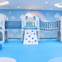 سازه بازی کودک با تم آبی و طراحی خاص