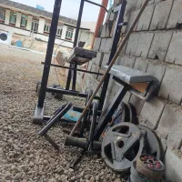 دوتا چهارچوب در سالم با لوازم بدنسازی|تجهیزات ورزشی|خانمیرزا, |دیوار