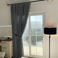 از حراج پرده ارزان پرده پانچی پرده مینیمال رایگان|پرده، رانر، رومیزی|تهران, شهرک چیتگر|دیوار