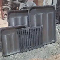 سنگ استیک خاکبازان/سنگ همبری/گریل چدنی/صفحه گریل