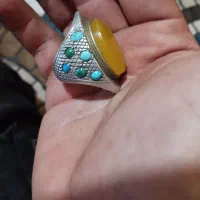 فروش انواع انگشتر کلکسیونی با سنگ رکاب قدیمی