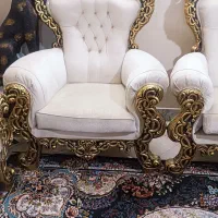 مبلمان ۹نفره و7نفره با میز وعسلی مناسب جهیزیه|مبلمان خانگی و میز عسلی|نجفآباد, کشاورز|دیوار