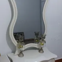 آینه شمعدان و میز