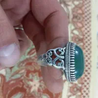 انگشتر عقیق سبز