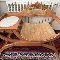 میز تلفن صندلی دار