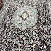 یک جفت فرش دوازده متری  سرمه ای ویک شش متری گردویی|فرش|صفادشت, |دیوار