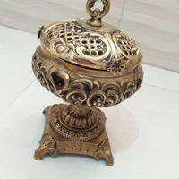 شکلات خوری پایه دار برنجی|ظروف سرو و پذیرایی|تهران, خزانه|دیوار