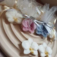 گیفت شمع مدل فرشته وتدی وگل ارکیده ،آلاله ،رز و ..