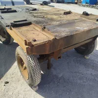 تریلی تراکتور کفی شاسی محوردار