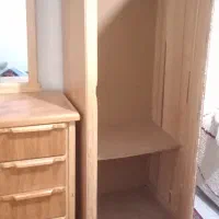 کمد و تخت، اینه و دراور