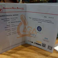 نگین یاقوت کبود سریلانکا شناسنامه دار آن هیت|بدلیجات|تهران, بازار|دیوار