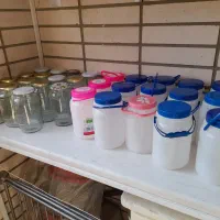 دبه وشیشه برای استفاده مجدد...