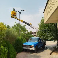 خدمات نیسان بالابر جرثقیل نیسانی ۱۲متری سبد دار|خدمات حمل و نقل|شیراز, شهرک فرهنگیان|دیوار
