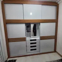کمددیواری ام دی اف.تخت تاشو