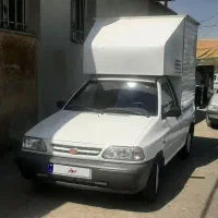 پراید وانت ۱۴۰۲ باربند مسقف شب عیدی