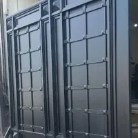 درب حیاط درب باغی درب فرفورژه درب کلاسیک کیت کتی|مصالح و تجهیزات ساختمان|خمینی‌شهر, |دیوار
