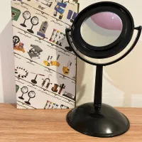 آینه مقعر آزمایشگاهی و استفاده شخصی با حامل و پایه|پزشکی|گرگان, |دیوار