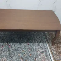 میز جلو مبلی چوب گردو