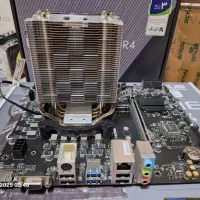 مادر برد به همراه سی پی یو و فن|قطعات و لوازم جانبی رایانه|شهریار, شهرک شاهد|دیوار