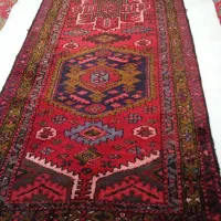 فرش کناره پشمی دستبافت نو نو تبریز