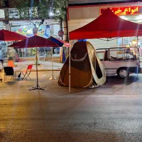 چترقطر 4 پایه کنار چادر کد268|کوهنوردی و کمپینگ|تهران, افسریه شمالی|دیوار