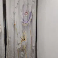 پرده چاپی جنس درجه یک مخمل|پرده، رانر، رومیزی|تهران, شکوفه (عبدل آباد)|دیوار