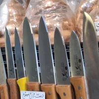 چاقو راسته سلاخی  پوست کندن سر بریدن سیخ کباب|ظروف پخت‌وپز|مشهد, عامل|دیوار