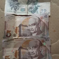 سکه های خارجی مختلف و ۳ عدد پول کاغذی