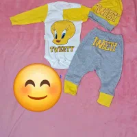 لباس نوزادی کاملا نو و تن نخورده