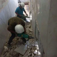 تخریب کاری کلی وجزیی لوله کشی آب فاضلاب بنایی