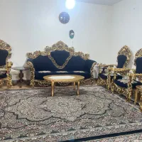 مبل استیل ۹نفره|مبلمان خانگی و میز عسلی|باغستان, |دیوار