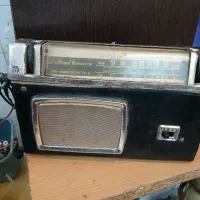 رادیو توشیبا قدیمی دهه ۵۰|کلکسیون اشیاء عتیقه|کبودرآهنگ, |دیوار