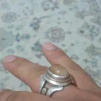 انگشتر رکاب امید تبریز،4 مُهر،نگین عقیق نباتی پاک|جواهرات|قزوین, |دیوار