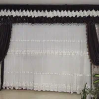 پرده حریر ترک ووالان ساتن ترک وسبک