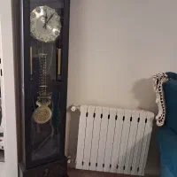 ساعت ایستاده تمام چوب