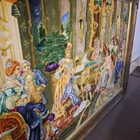 تابلو فرش ابریشم|تابلو فرش|ورامین, خیر آباد|دیوار