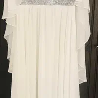 لباس مجلسی سفید با کیف و کفش نقره‌ای|لباس|قم, بنیاد|دیوار