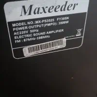 اسپیکر سه تیکه خانگی مکسیدر|سیستم صوتی خانگی|شیراز, ده پیاله|دیوار