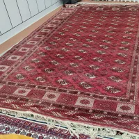 قالی دست بافت ترکمنی ۲/۵ در۴