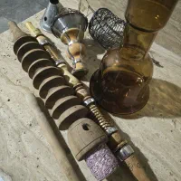 قلیان سنتی چوبی