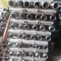 کلکتور گالوانیزه شاسی فلنج دنده ای سرتخلیه چاه