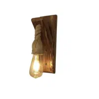 چراغ دیواری کنفی|چراغ خواب و آباژور|خرمدره, |دیوار