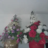 گلدان گل مصنوعی