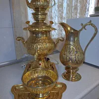 سماور آب طلا قلمکاری|سماور، چایساز، قهوهساز|تهران, آهنگ|دیوار