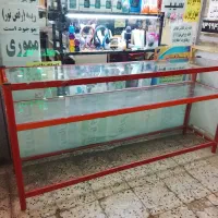 ویترین فلزی شیشه ای 2متری