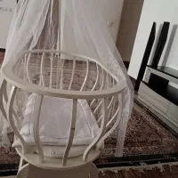 ننو گهواره ای نوزاددرحدنومناسب سیسمونی|تخت و صندلی بچه|قزوین, |دیوار