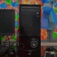 کیس و مانیتور لنوو کشویی 20 اینچ|رایانه رومیزی|مشهد, کوی دروی|دیوار