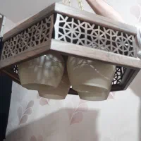 لوستر چوبی